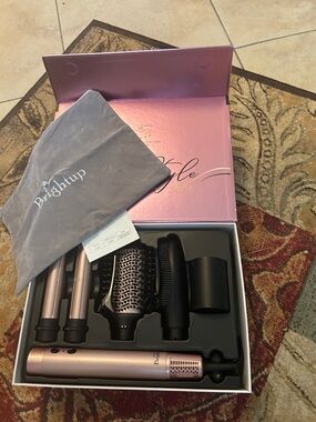BrightUp 5-in-1 Rose Gold Hair Styler Set